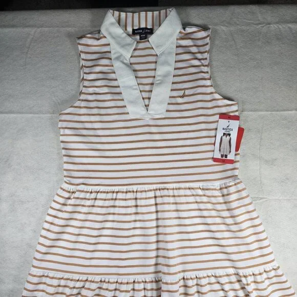 NEW Nautica Jeans Sports Dress - Size Medium - Picture 4 of 8